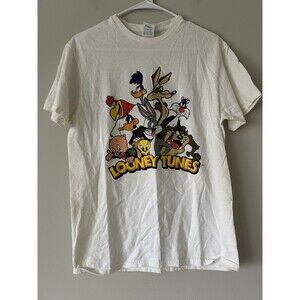 Delta Pro Men’s Looney Tunes T-shirt Size Large Retro Groovy Cartoon